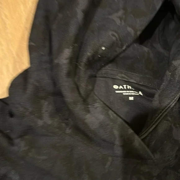 Athleta Black Camo Hoodie - Picture 2 of 2